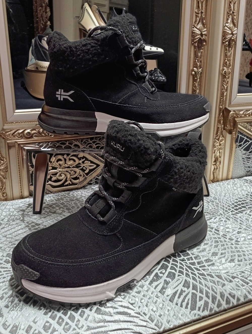 Kuru Cloud Atom Lumi Waterproof Orthopedic Boots Women's 8-10 $199🆕